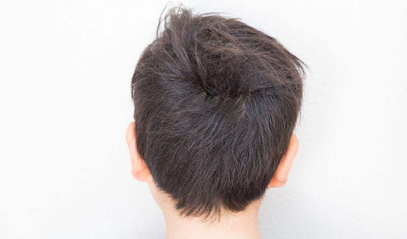 パサついた髪の毛