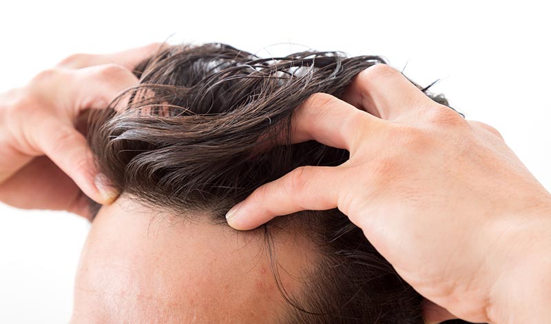 頭皮マッサージ