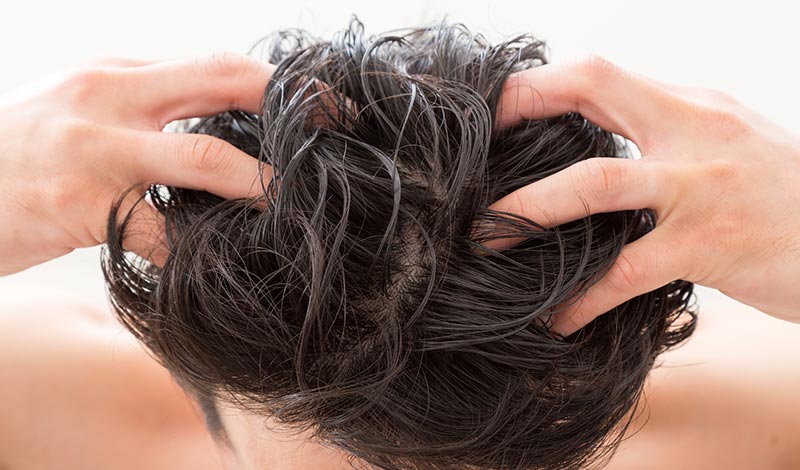 頭皮マッサージ