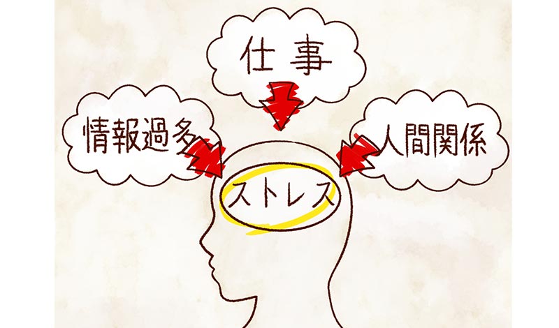 ストレスを受ける