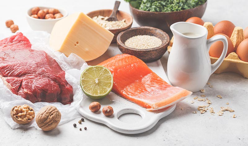 たんぱく質を含む食材