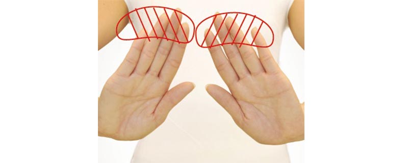 頭皮のツボの押し方