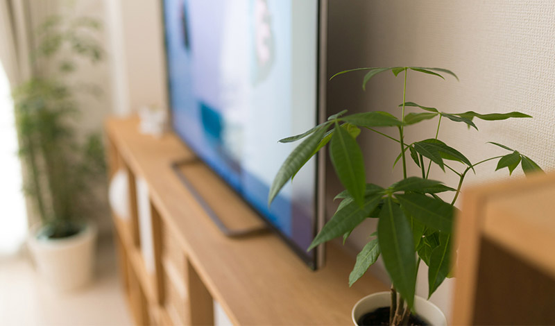 テレビのある部屋