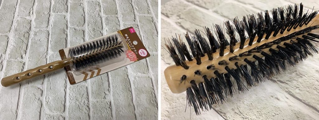 豚毛40%配合ロールブラシ