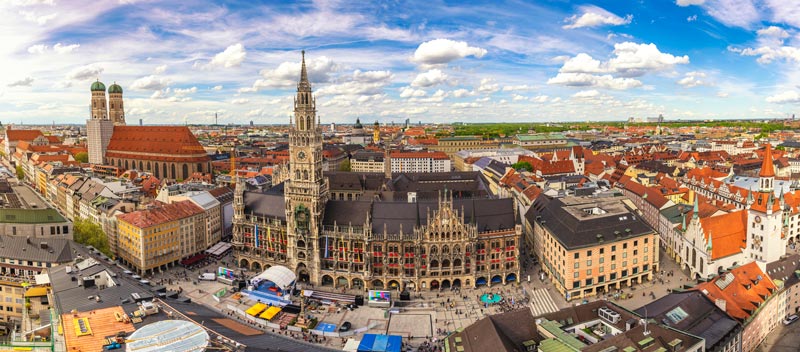 ドイツの街並み