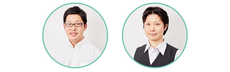 スタイリスト  八巻道宏さん スタイリスト  後久寛さん