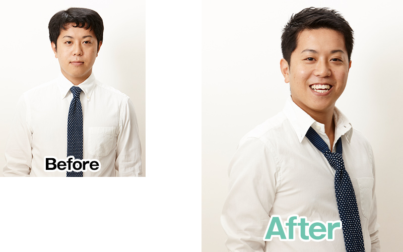 爽やかボリュームヘア