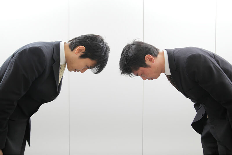 お辞儀