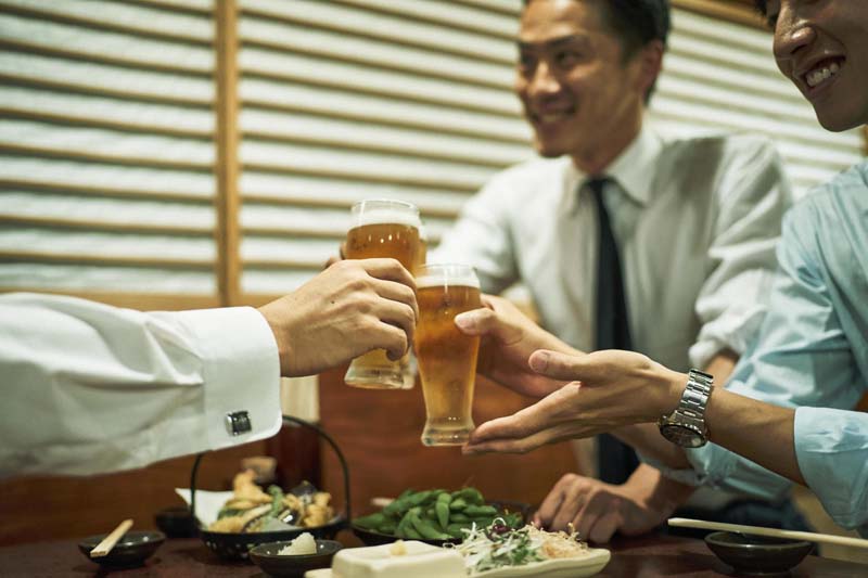 飲み会での乾杯