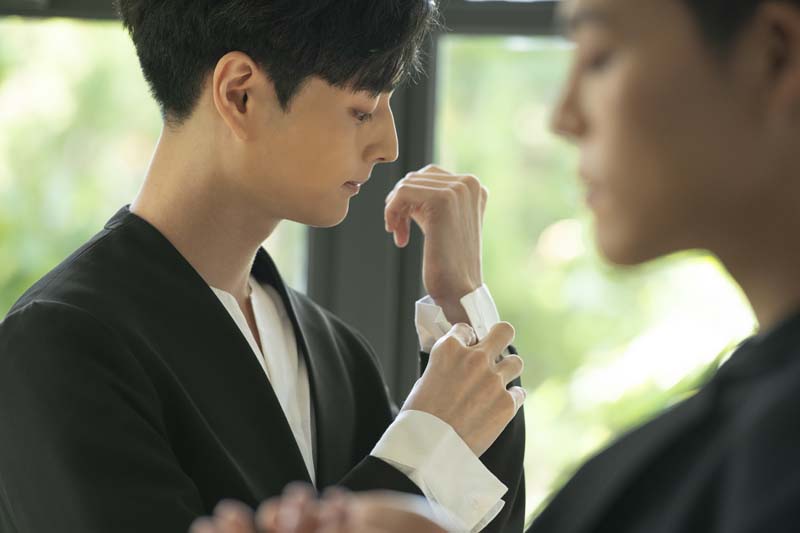 男性モデル写真