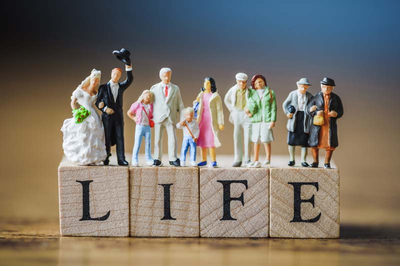 人生を想起させるイメージ画像