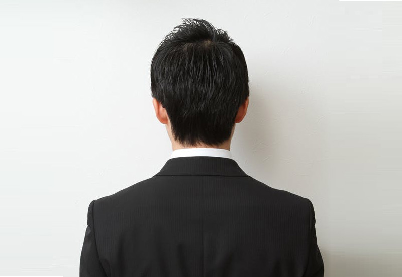 デザインカット-『ビジネスショート』ウェットな好印象スタイル