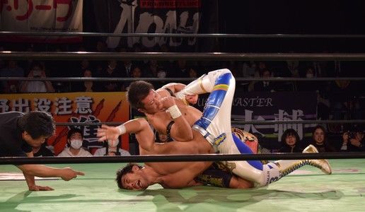 あと一歩まで攻め込むが、惜しくもギブアップ