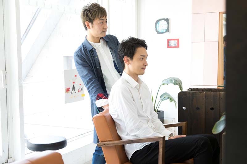 カウンセリング・施術後の男性画像