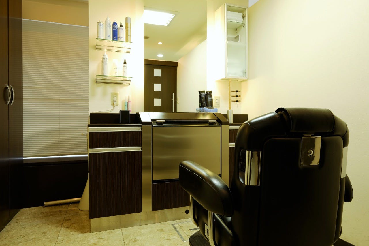 薄毛専門美容室スヴェンソンのプライベート空間の写真