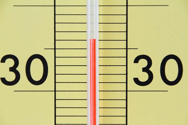 ぬるま湯(36℃)のイメージ画像