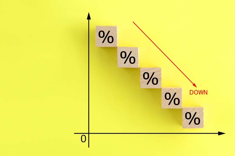 5αリダクターゼが減っていく様子のイメージ画像