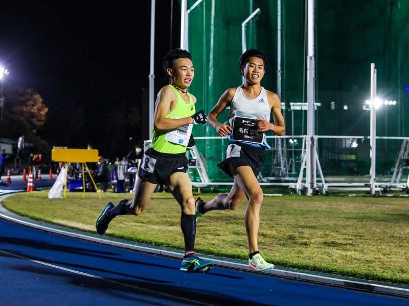 日本体育大学・藤本珠輝選手のレース風景