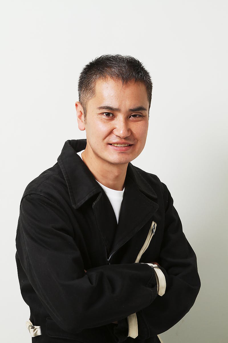 ベリーショートの男性