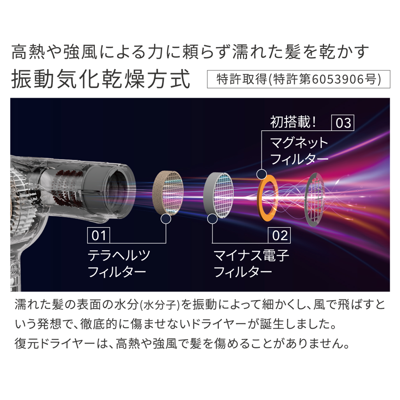 復元ドライヤーPro8 | MSVオンラインストア | プロ仕様の本格スカルプ